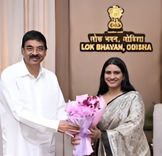 Governor of Orissa Inviting Blackbucks